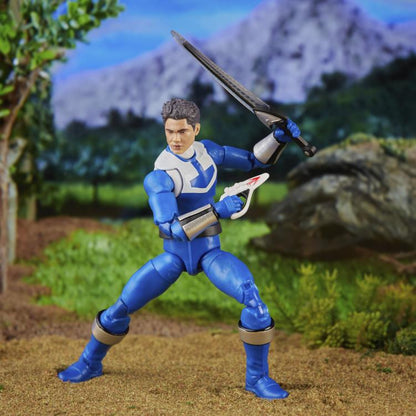 Hasbro Power Rangers Time Force Lightning Collection Deluxe Blue Ranger and Vector Cycle Set - View 7