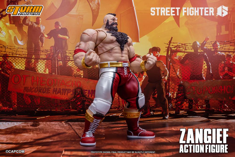 Storm Collectibles Street Fighter 6 Zangief 1/12 Scale Plastic Action Figure - View 16