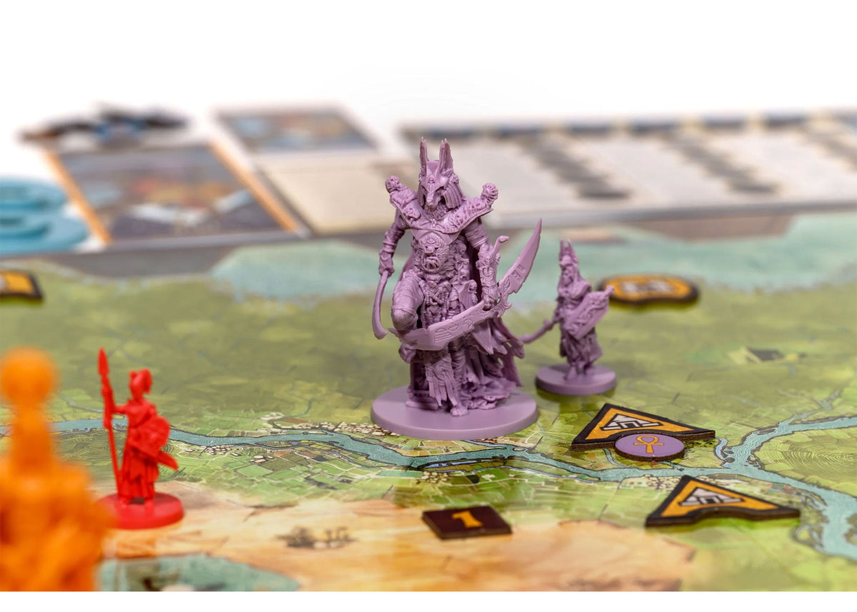 Tycoon Games Ankh: Gods of Egypt 2nd Edition Strategy Board Game - View 6