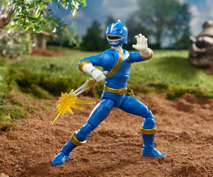 Hasbro Power Rangers Wild Force Lightning Collection Blue Ranger Plastic Figure - View 10