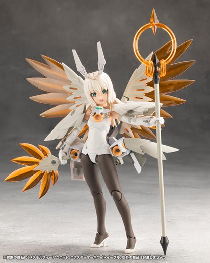 Kotobukiya Megalomaria Unlimited Universe Metamorphose Unit Exarmor White Eagle Collectible - View 19