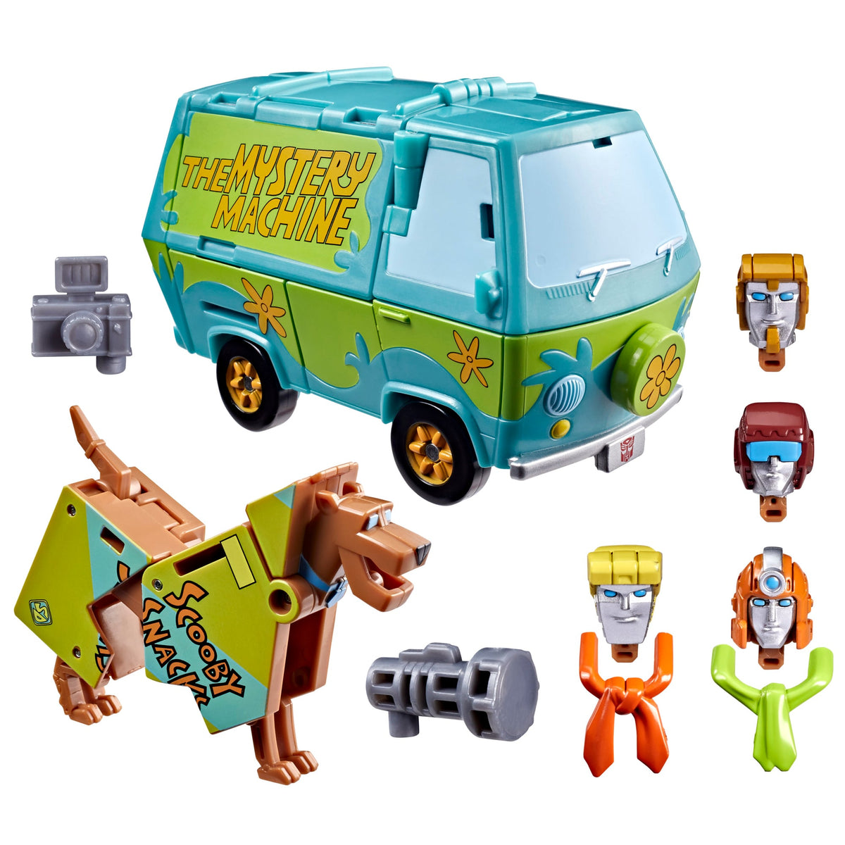 Hasbro Transformers Collaborative Scooby Doo x Transformers Mysterious Prime and Automutt Action Figure Set - View 7