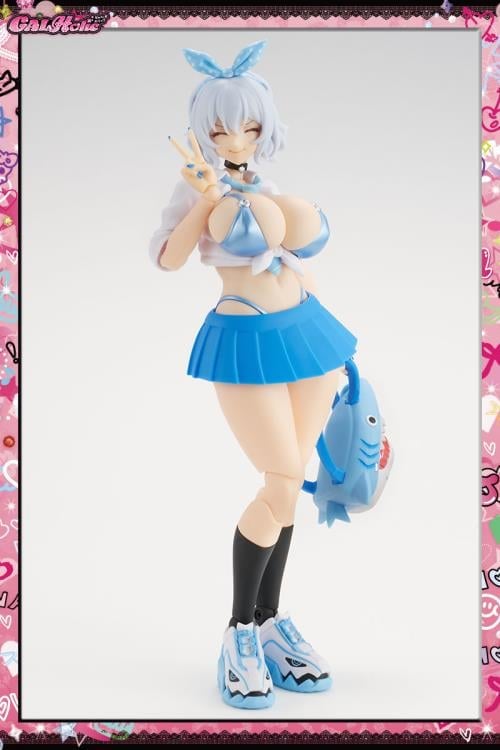 Amakuni GALHolic Mio 1/10 Scale Model Kit 6.7-Inch - View 19