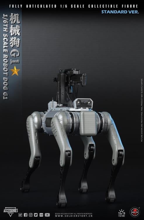 Soldier Story Robot Dog Standard Ver. 1/6 Scale Plastic Figure - View 5