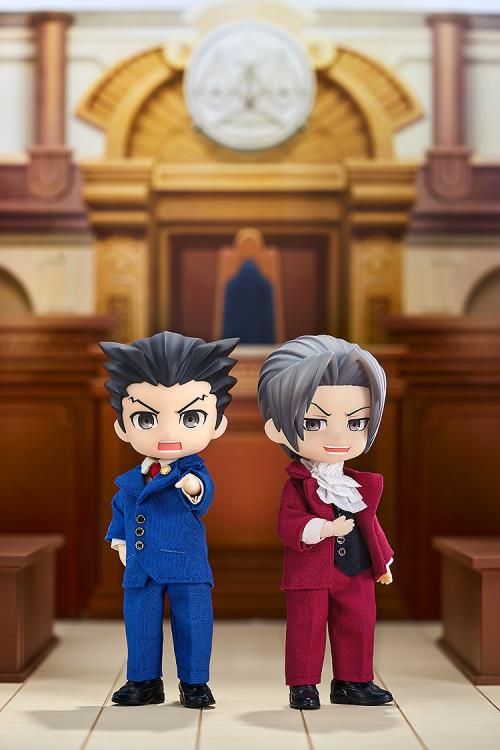 Good Smile Phoenix Wright: Ace Attorney Nendoroid Doll Miles Edgeworth, 5.51-Inch Figure - View 6