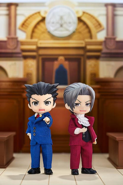 Good Smile Phoenix Wright: Ace Attorney Nendoroid Doll Miles Edgeworth, 5.51-Inch Figure - View 6