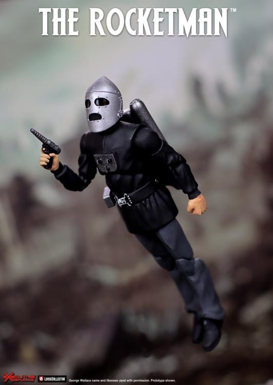 Executive Replicas LooseCollector The Rocketman 1/12 Scale Action Figure, 6-Inch - View 6