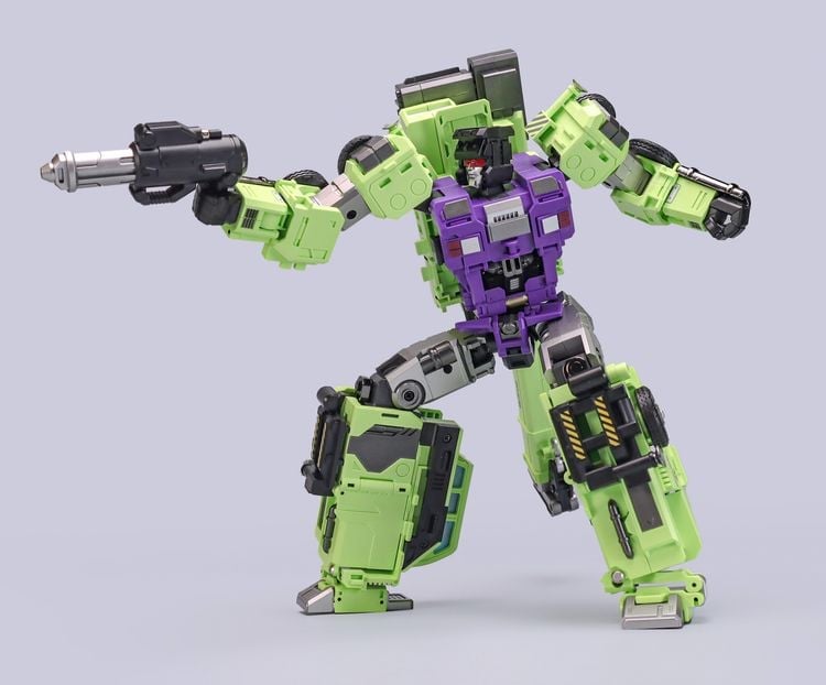 Mecha Invasion Giant Legion GLA-03 and GLA-04 PVC Figure Set - View 8