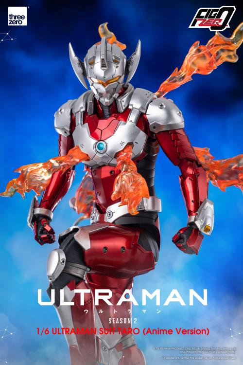 threezero Ultraman FigZero Ultraman Suit Taro (Anime Ver.) 1/7 Scale Figure 12-Inch - View 8