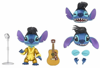 NECA Lilo & Stitch Ultimate Gold Suit Elvis Stitch Action Figure 7-Inch - View 10