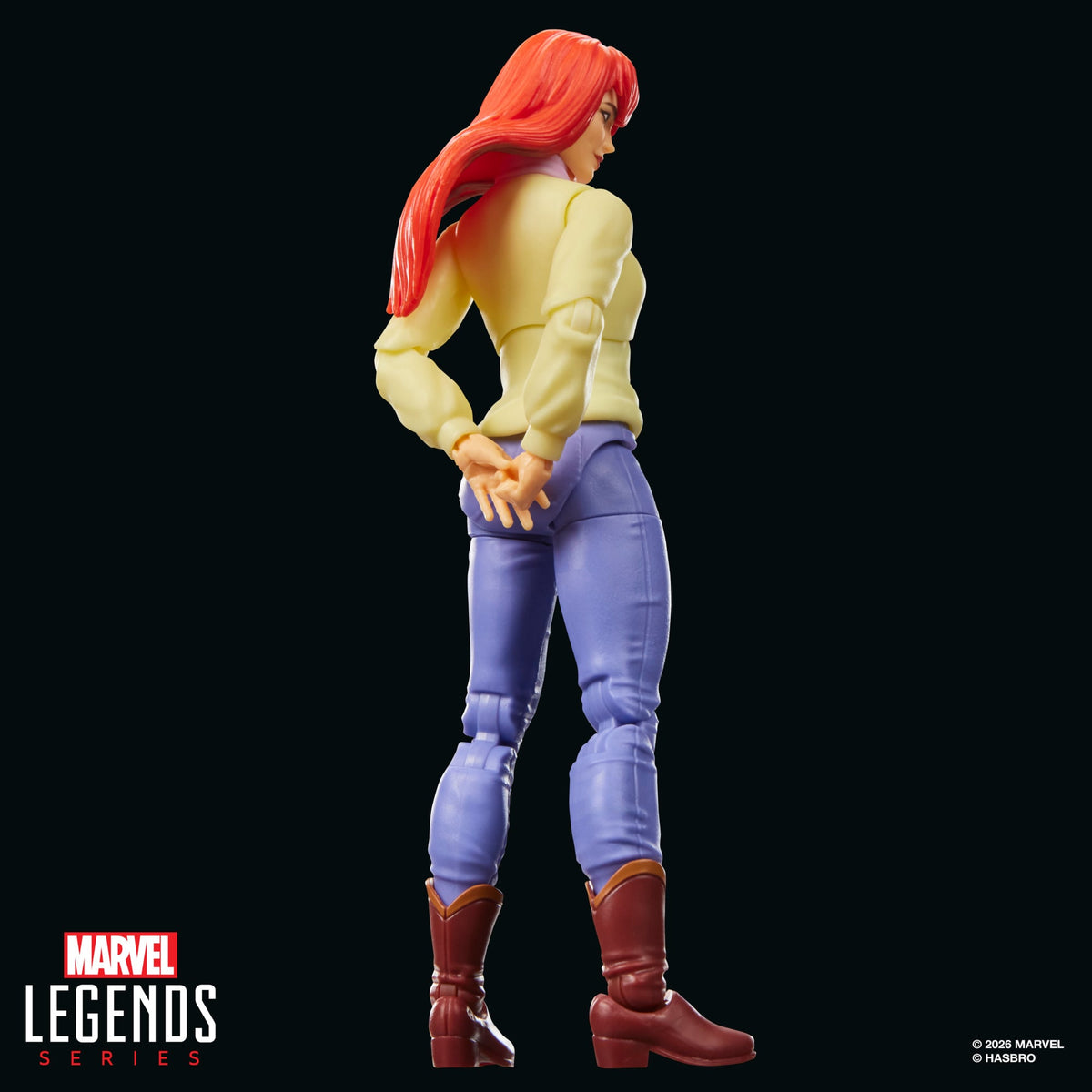 Hasbro Spider-Man: The Animated Series Marvel Legends Retro Collection Mary Jane Action Figure - View 6