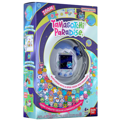Bandai Tamagotchi Paradise (White Glacier) Plastic Virtual Pet, 3-Inch - View 10