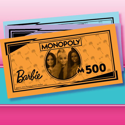 Hasbro Monopoly Barbie Edition Property-Trading Board Game - View 14
