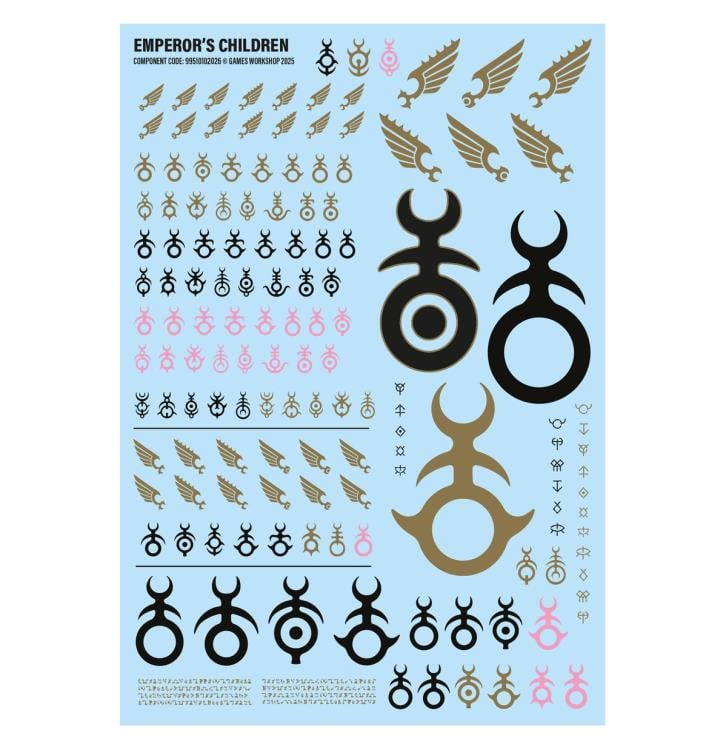 Games Workshop Warhammer 40,000 Emperor's Children Flawless Blades Citadel Plastic Miniatures Set - View 6