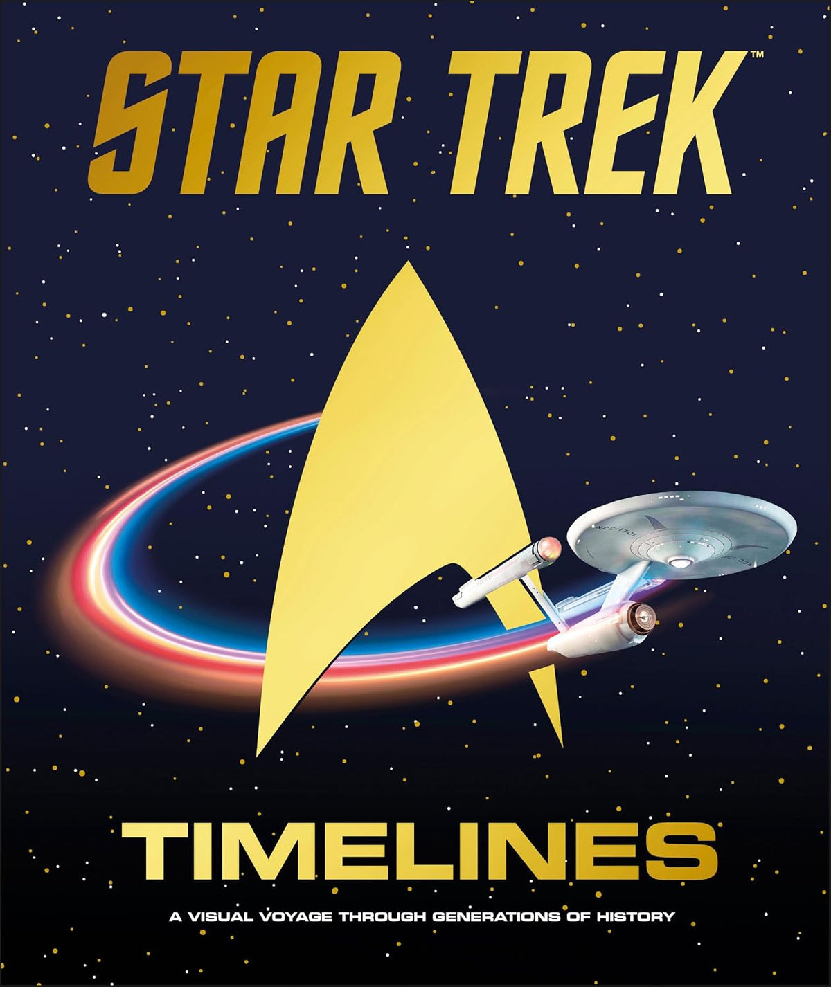 DK Publishing Star Trek Timelines Reference Book on the Star Trek Franchise