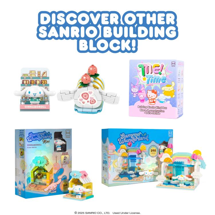 Hamee Sanrio Hello Kitty and Friends Holiday Collection Cinnamoroll Building Block Set - View 9
