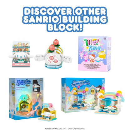 Hamee Sanrio Hello Kitty and Friends Holiday Collection Cinnamoroll Building Block Set - View 9