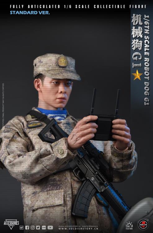 Soldier Story Robot Dog Standard Ver. 1/6 Scale Plastic Figure - View 21