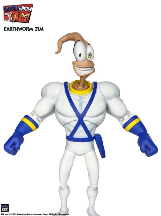 Premium DNA Earthworm Jim 6-Inch 1/12 Scale Figure - View 6