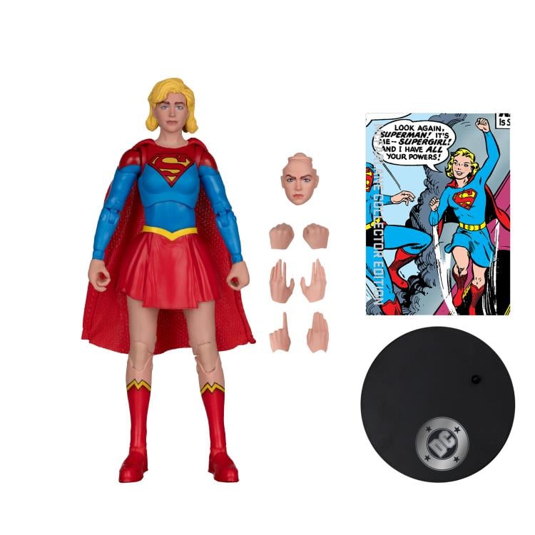 McFarlane Toys DC Multiverse Action Comics Collector Edition Supergirl Plastic Action Figure (Chase) - View 6