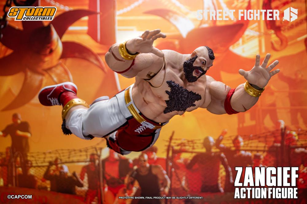 Storm Collectibles Street Fighter 6 Zangief 1/12 Scale Plastic Action Figure - View 14