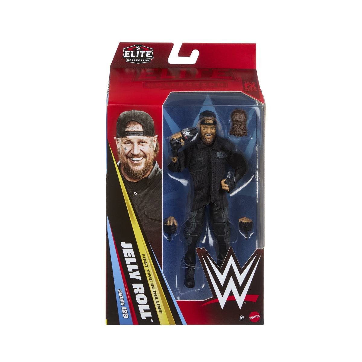 Mattel WWE Elite Collection Series 128 Jelly Roll Action Figure - View 8