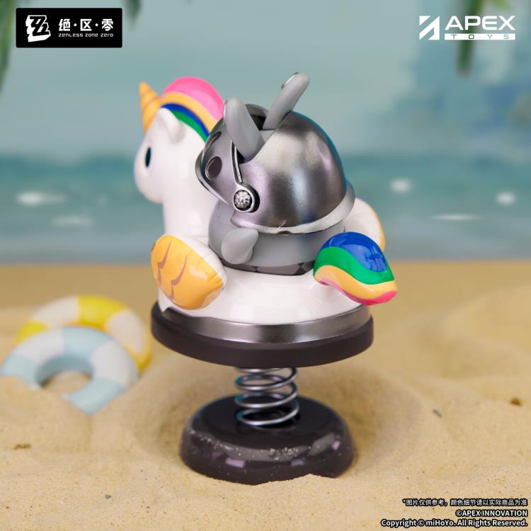 Apex Zenless Zone Zero Happy Shake Knightboo Bangboo Springy Chibi Figure, 3.5-Inch - View 5