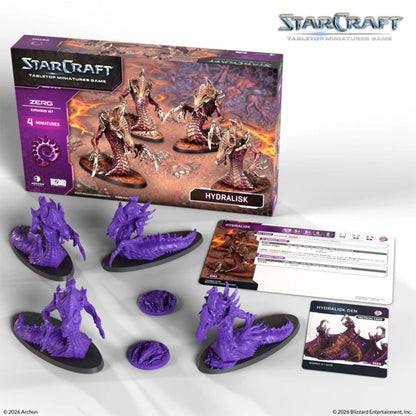 Archon Studios StarCraft The Miniatures Game Zerg Hydralisk Expansion Set - View 5