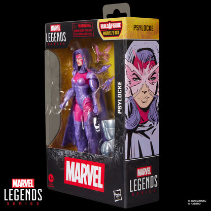 Hasbro Marvel Legends X-Men Psylocke Action Figure (Marvel's Box BAF) - View 12