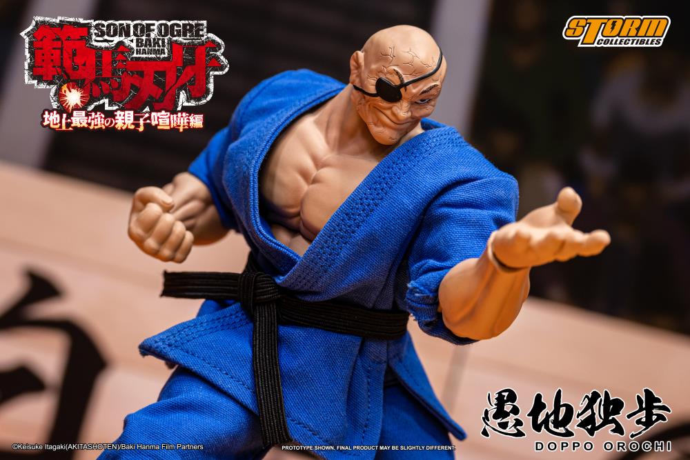 Storm Collectibles Baki Hanma: Son of Ogre Doppo Orochi (Special Edition Ver.) 1/12 Scale Limited Edition Action Figure - View 9