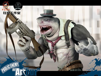 Fury Toys Abyss Force Arthur 1/12 Scale 8-Inch Plastic Action Figure - View 9
