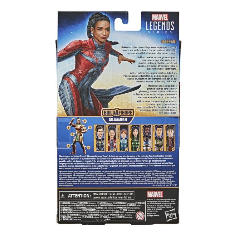 Hasbro Marvel Legends Eternals Wave 1 Set of 7 Action Figures (Gilgamesh BAF) 6-Inch - View 13