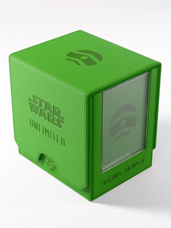 Gamegenic Star Wars: Unlimited Twin Suns Green Deck Pod in Hexafyber Material