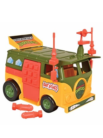 Playmates Teenage Mutant Ninja Turtles Classic Original Party Wagon Vehicle