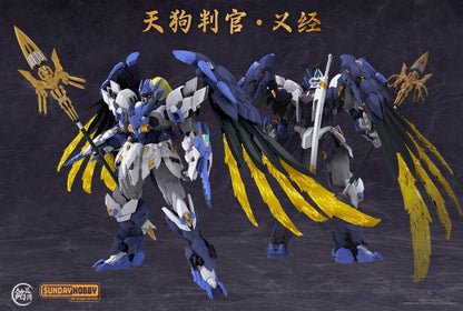 MJZ Studio Tengu Judge Yoshitsune 9.3-Inch Model Kit - View 6