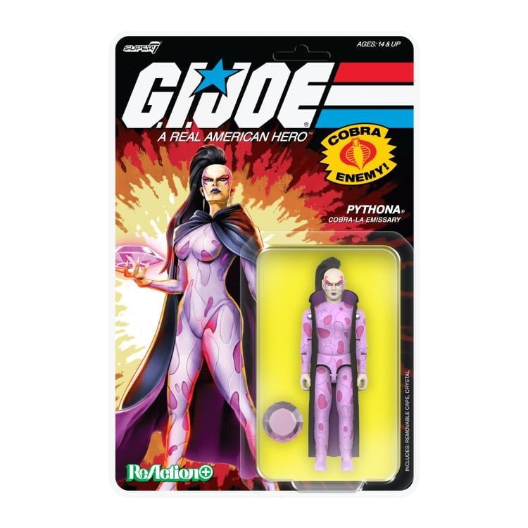 Super7 G.I. Joe ReAction+ Pythona (Movie Ver.) Action Figure - View 5