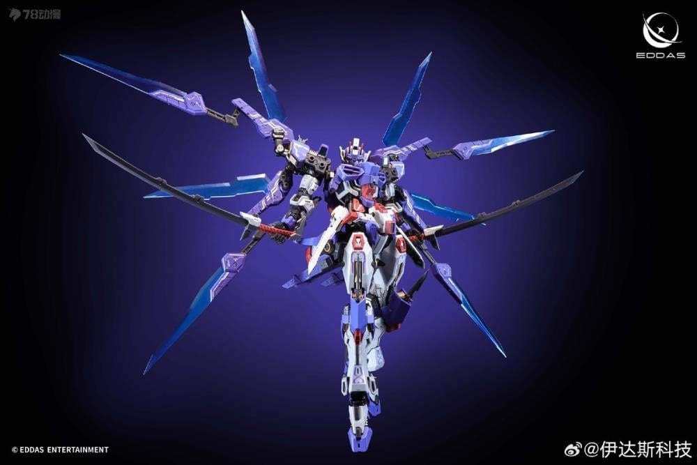 Eddas Entertainment Valkyrie 1/100 Scale ABS Model Kit 8-Inch - View 12