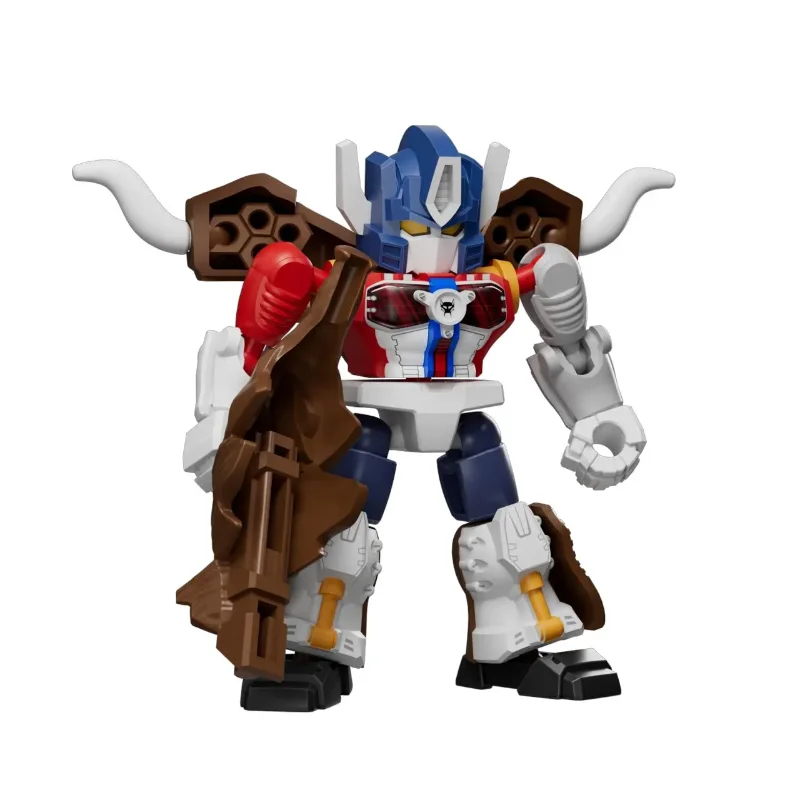 Blokees Transformers Defender Version Vol. 7 Power of the Beast Box of 12 Random Model Kits - View 8