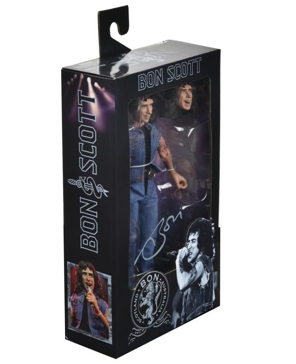 NECA AC/DC Bon Scott 8-Inch Plastic Clothed Figure for Display - View 14