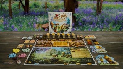 Elf Creek Games Honey Buzz Bee-Themed Tabletop Board Game - View 3
