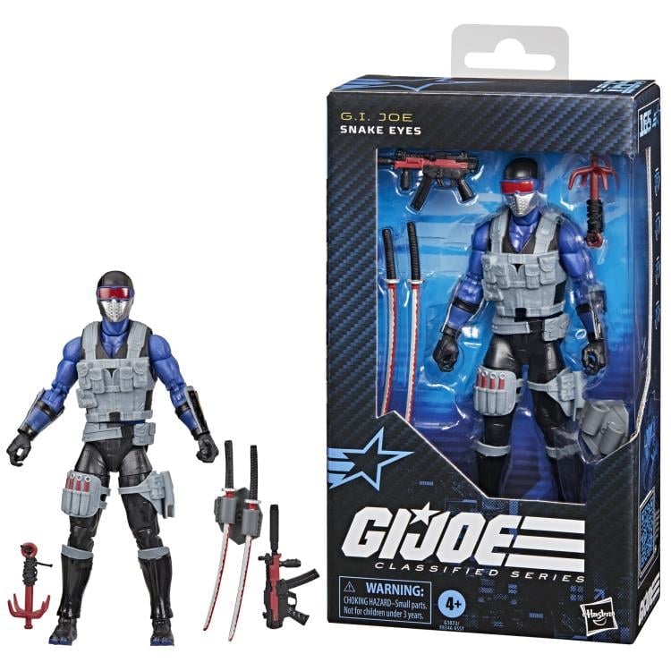 Hasbro G.I. Joe Classified Series #165 Snake Eyes Action Figure - View 8