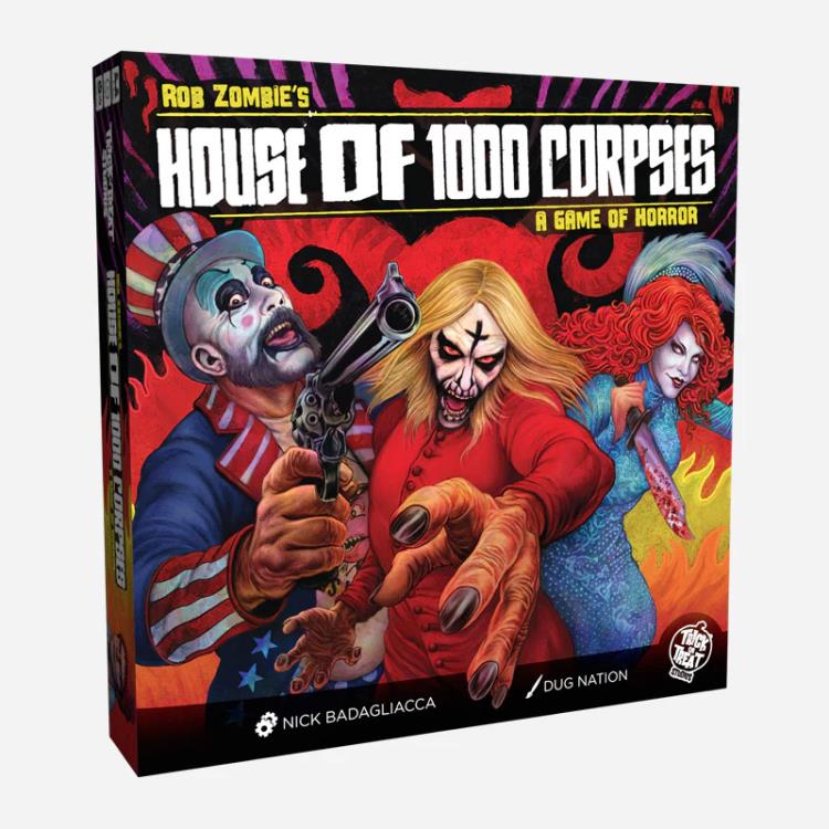 Trick or Treat Studios Rob Zombie's House of 1000 Corpses Board Game - View 4