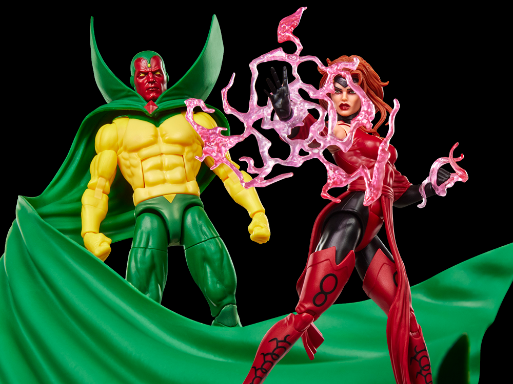 Hasbro Marvel Legends Avengers: The Crossing Vision and Scarlet Witch Action Figure Two-Pack - View 2