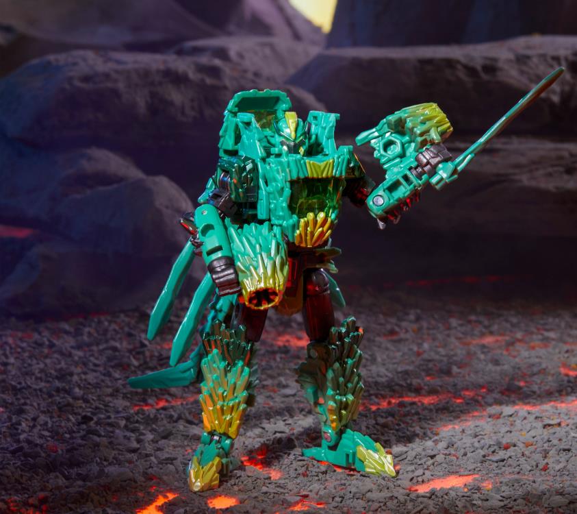 Hasbro Transformers: Legacy United Deluxe Infernac Universe Shard Plastic Action Figure - View 5