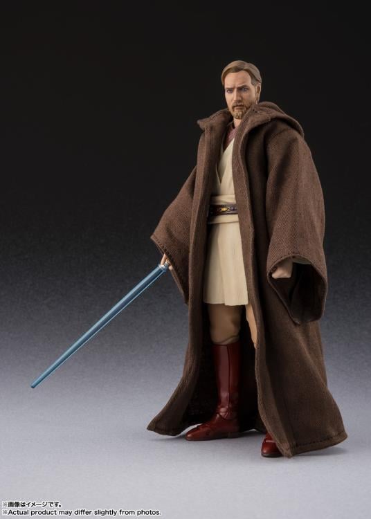Bandai S.H.Figuarts Star Wars Revenge of the Sith Obi-Wan Kenobi (Classic Ver.) 5.9-Inch Action Figure - View 4