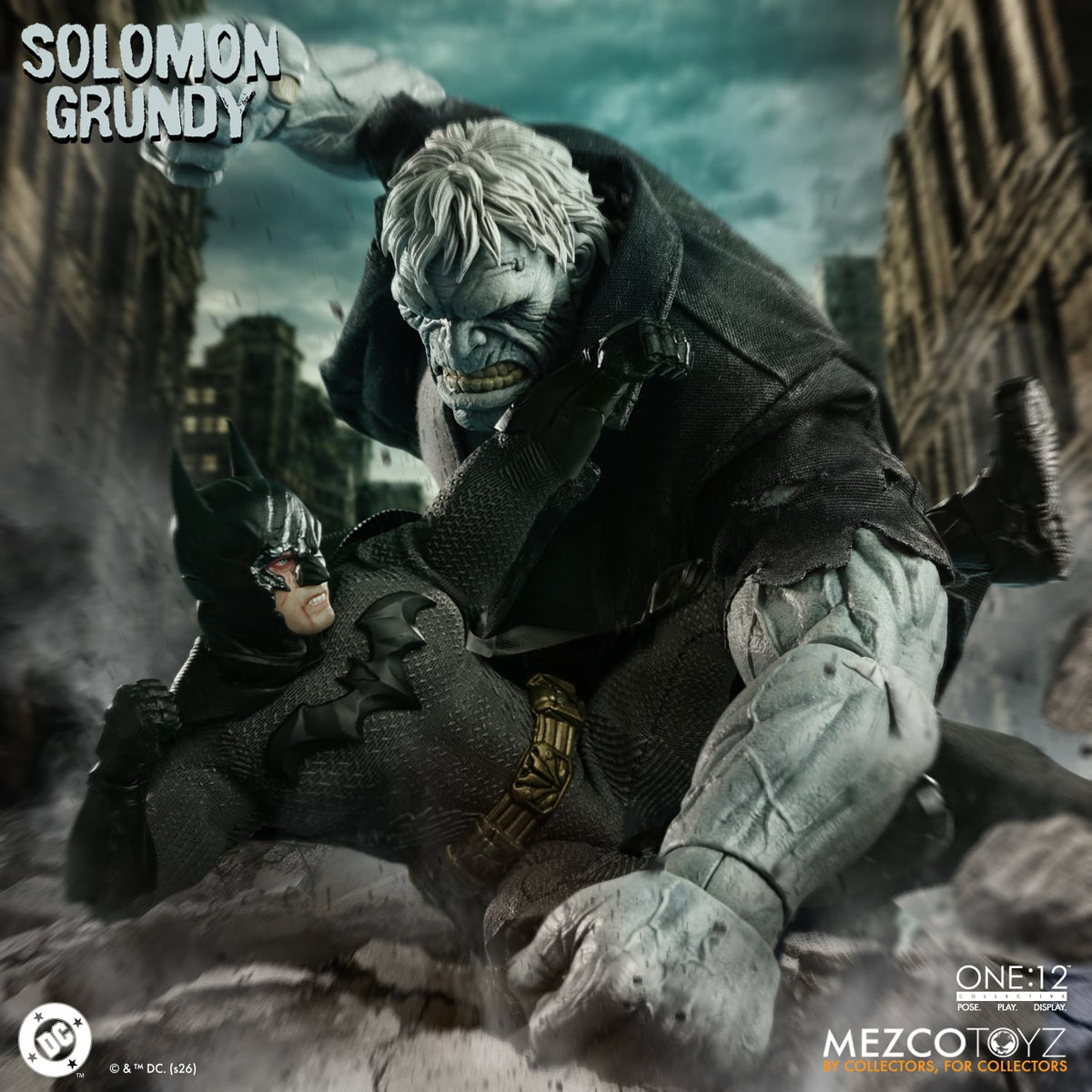 Mezco Toyz One:12 Collective DC Comics Solomon Grundy 1/12 Scale Action Figure - View 11