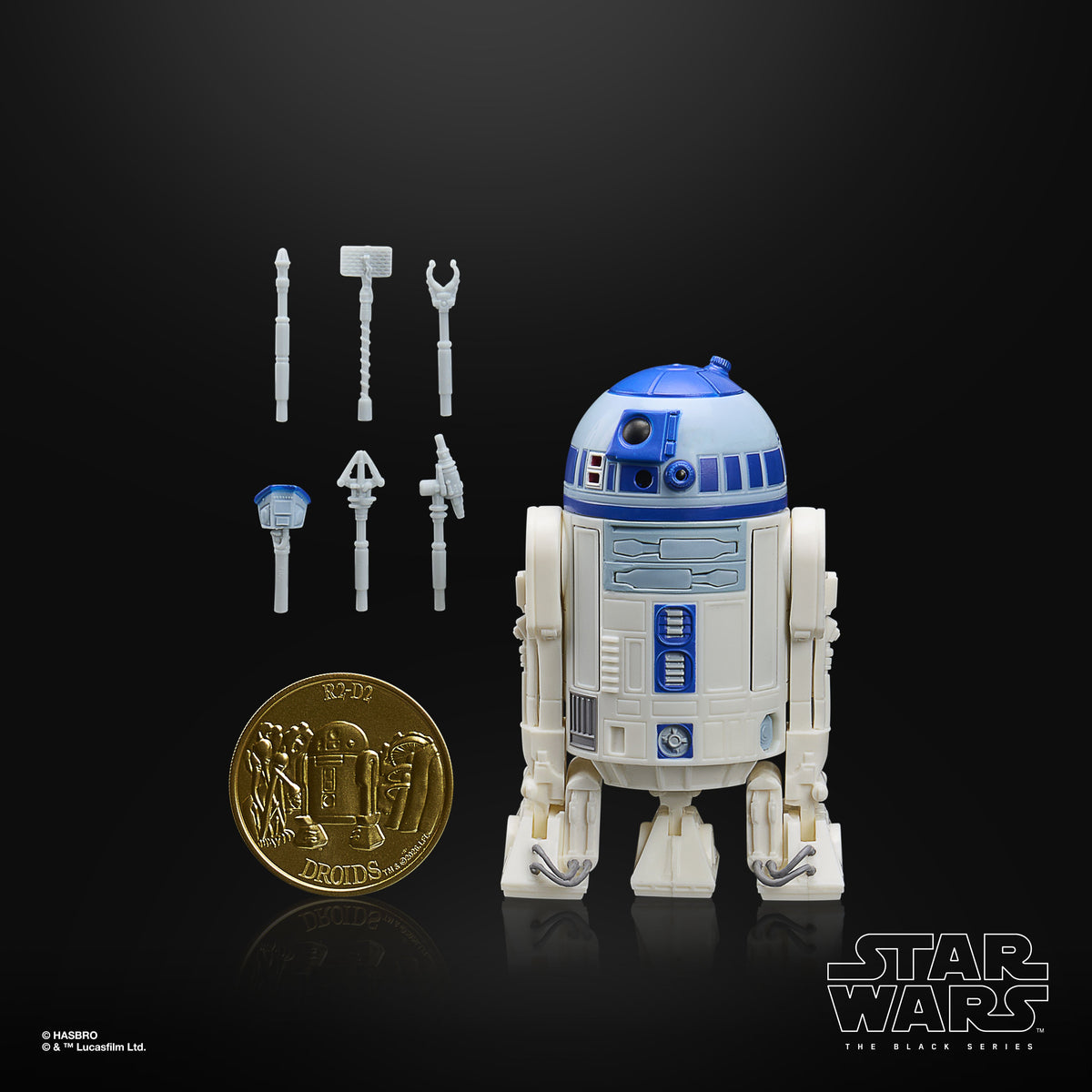 Hasbro Star Wars: The Black Series R2-D2 Droids Plastic Action Figure - View 12