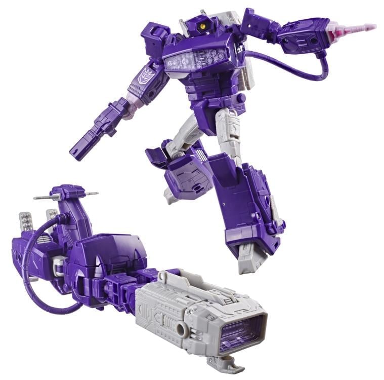 Hasbro The Transformers: The Movie Studio Series 86 Voyager Class Shockwave Plastic Action Figure - View 13