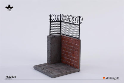 JxK.Studio Baby Hippo 6.0 Wall 1/6 Scale Resin Accessory Set - View 3
