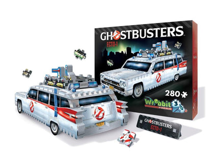 Wrebbit Ghostbusters Ecto-1 280-Piece 3D Puzzle, 5.5-Inch - View 6